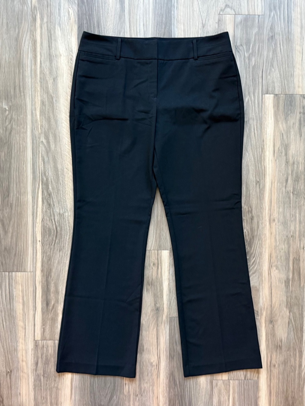 New York & Company 7th Avenue Suiting Bootcut Pants in Black Size 16 Tall